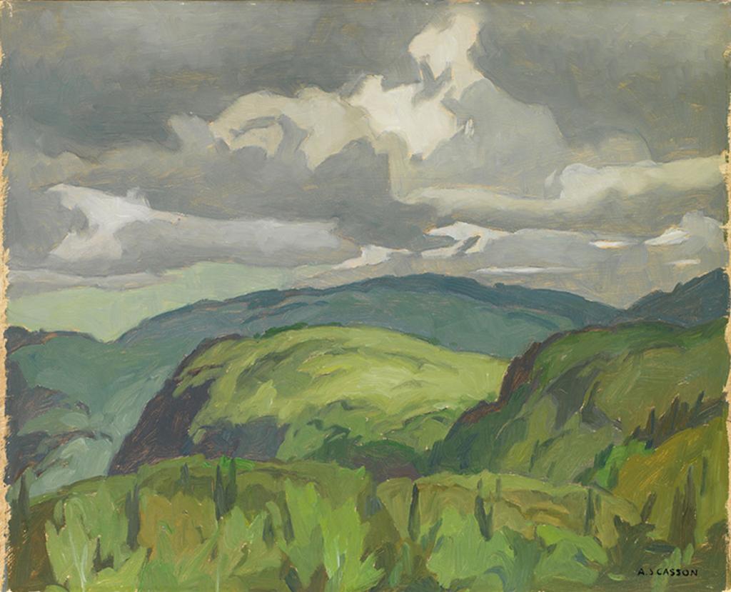 Alfred Joseph (A.J.) Casson (1898-1992) - South Portage Road / Hills Near Dwight