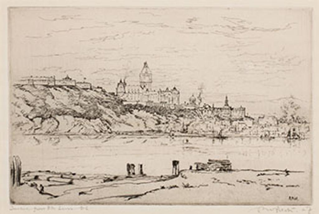 Robert Wakeham Pilot (1898-1967) - Quebec from Levis