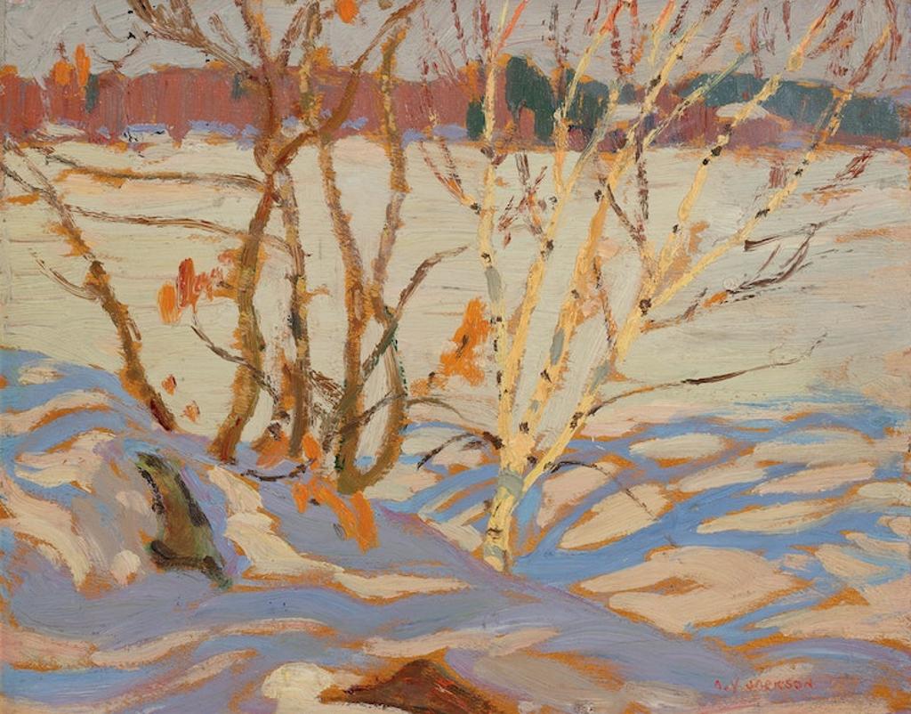 Alexander Young (A. Y.) Jackson (1882-1974) - Oak and Birch