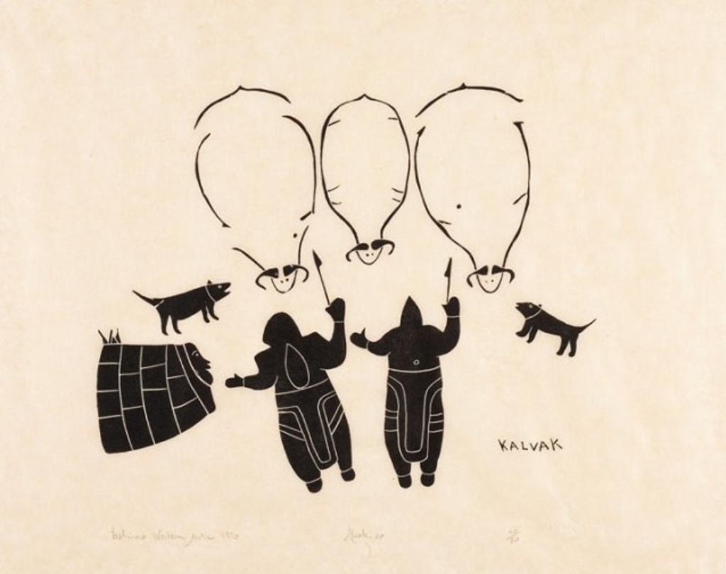 Helen Mabel Nigiyok Kalvak (1901-1984) - Untitled