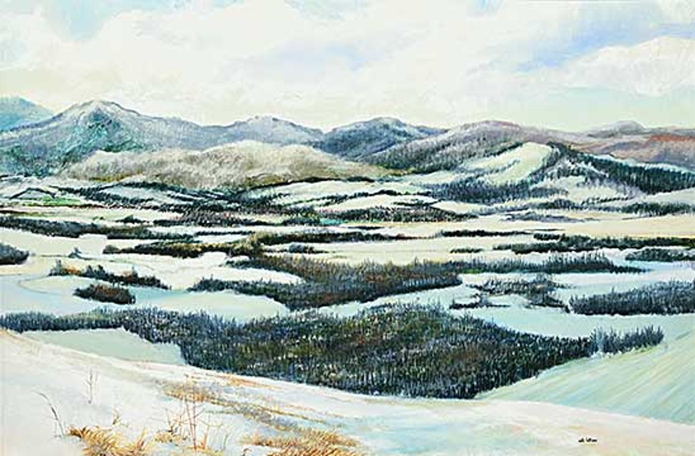 Colin Williams (1935-2022) - Foothills - Black Diamond