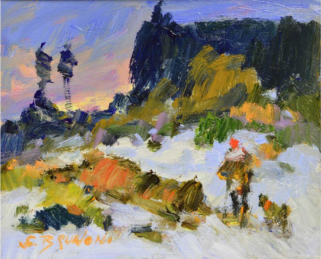 Serge Brunoni (1938-2020) - Au Couchant