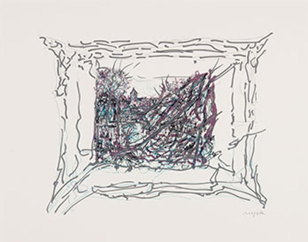 Jean-Paul Riopelle (1923-2002) - Vu de L'Ile
