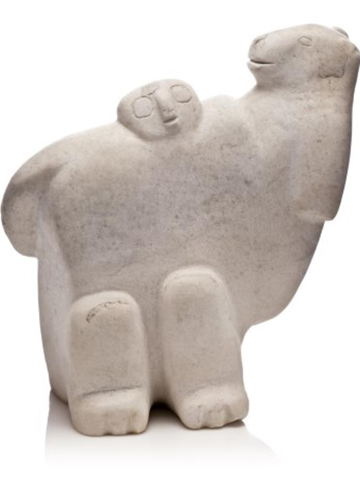 Latcholassie Akesuk (1919-2000) - Owl-Bear