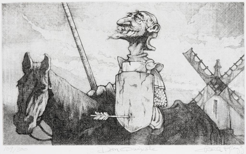 Charles Wilson Bragg (1931-2017) - Don Quixote