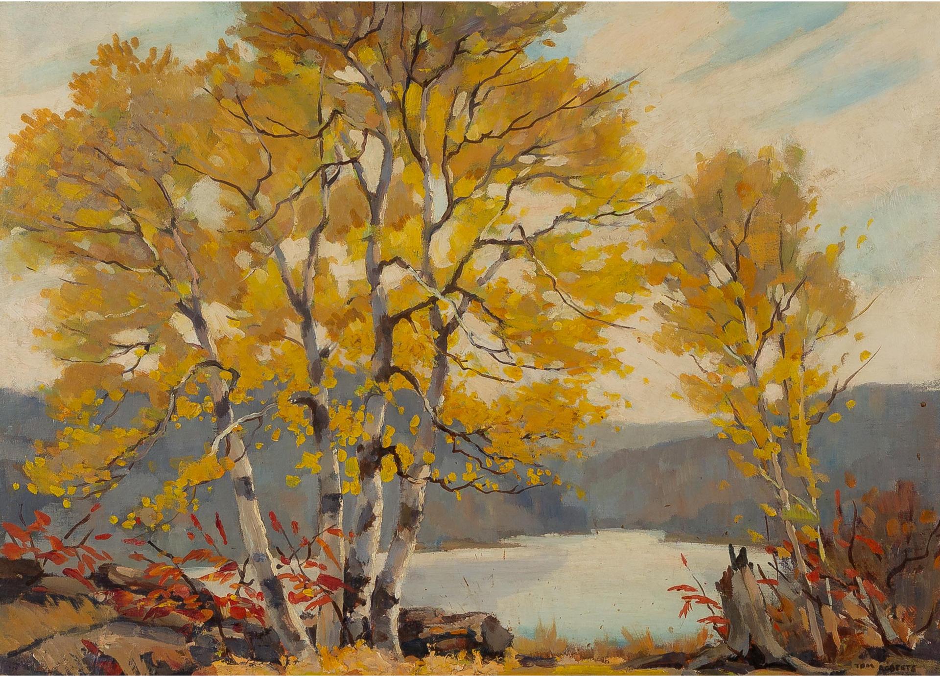 Thomas Keith (Tom) Roberts (1909-1998) - Autumn Colour, Haliburton