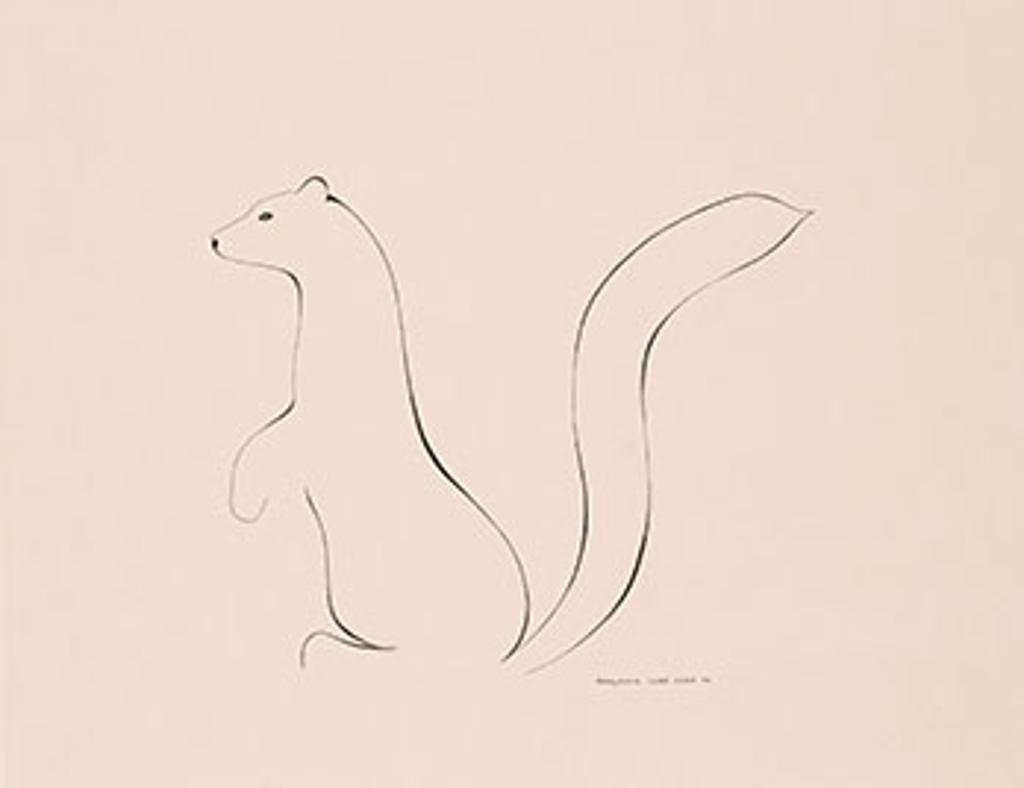 Benjamin Chee Chee (1944-1977) - Otter