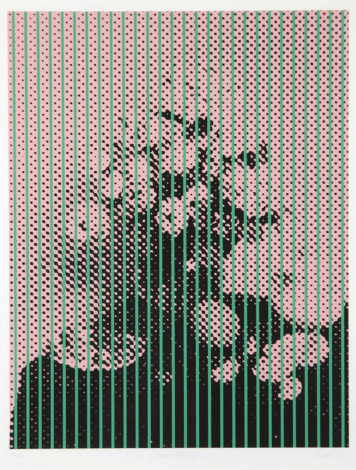Christopher Cran (1949) - Green Still Life #9/40