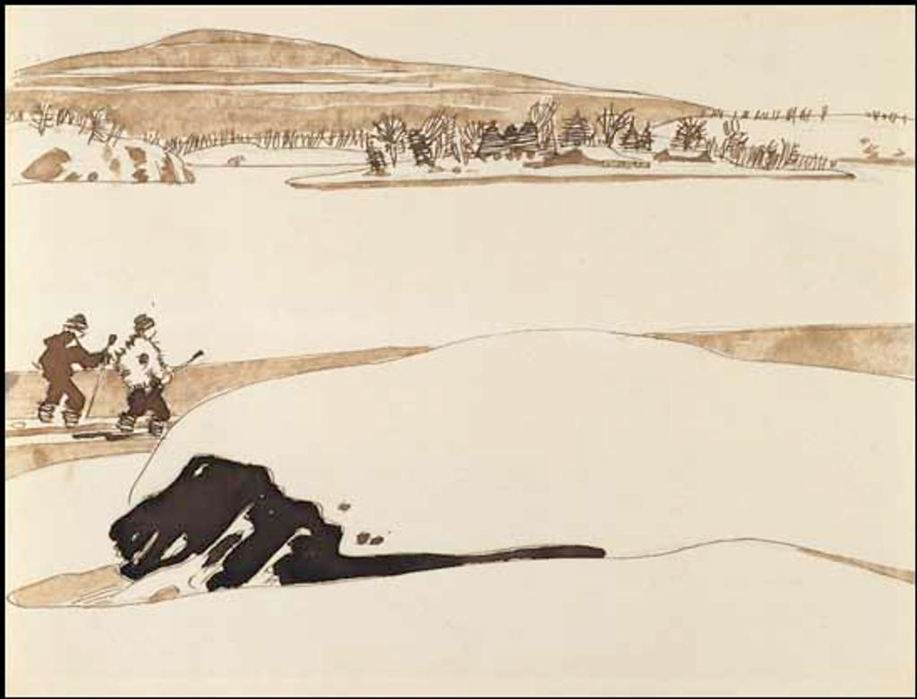 David Browne Milne (1882-1953) - Camping in Winter II