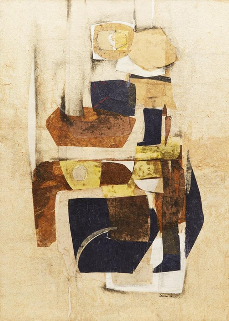 Frank Leonard Brooks (1911-1989) - Shifting Blacks on Ochre