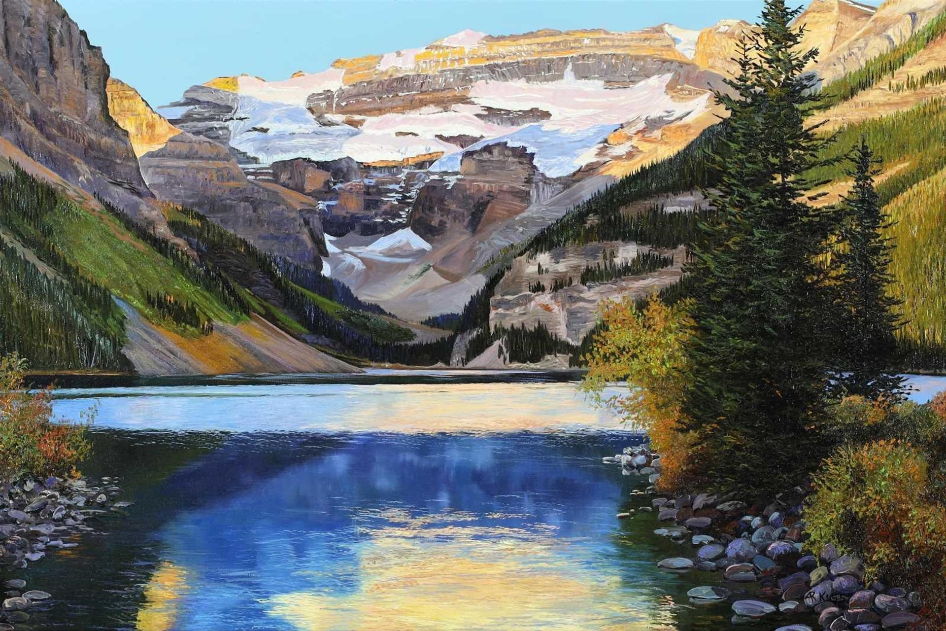 Andrew Kiss (1946) - Lake Louise Sunrise