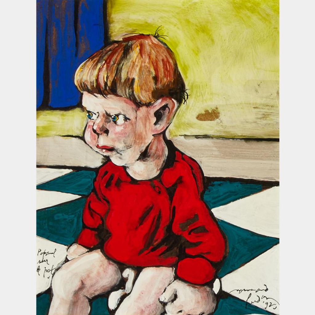 Normand Hudon (1929-1997) - Popaul Sur Le Pot