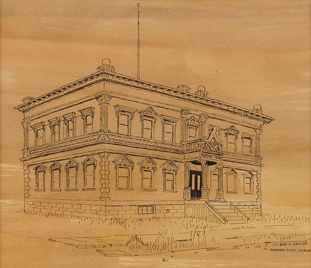 Alan Caswell Collier (1911-1990) - Masonic Temple, Dawson City