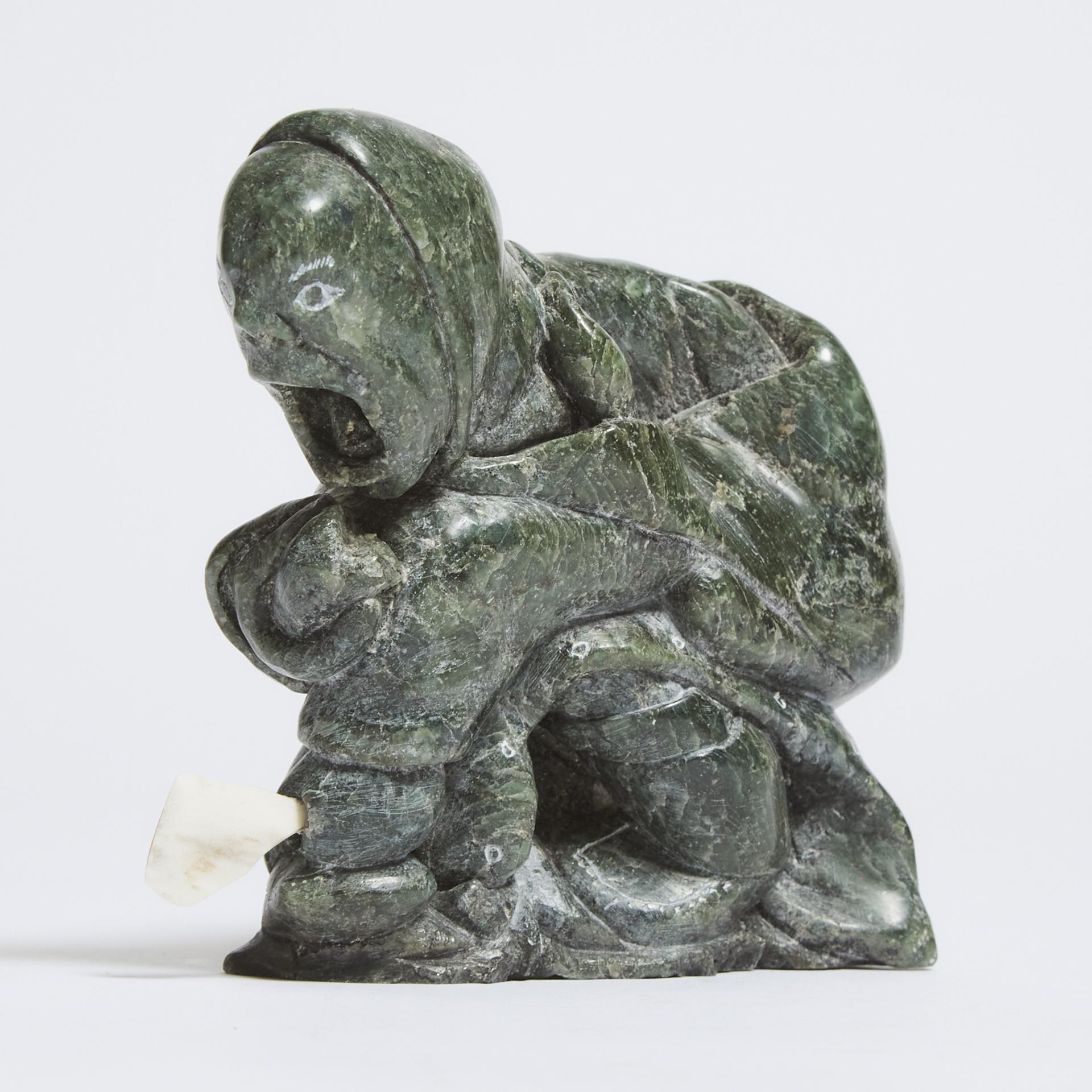 Timothy Akuliaq - Man Eating, 1998