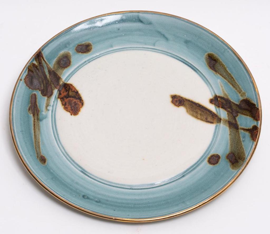 Mel Bolen (1947-2024) - Plate with Blue Edge