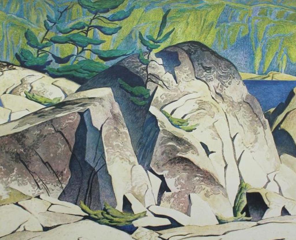 A.J. Casson (1898-1992) - Rock Cluster