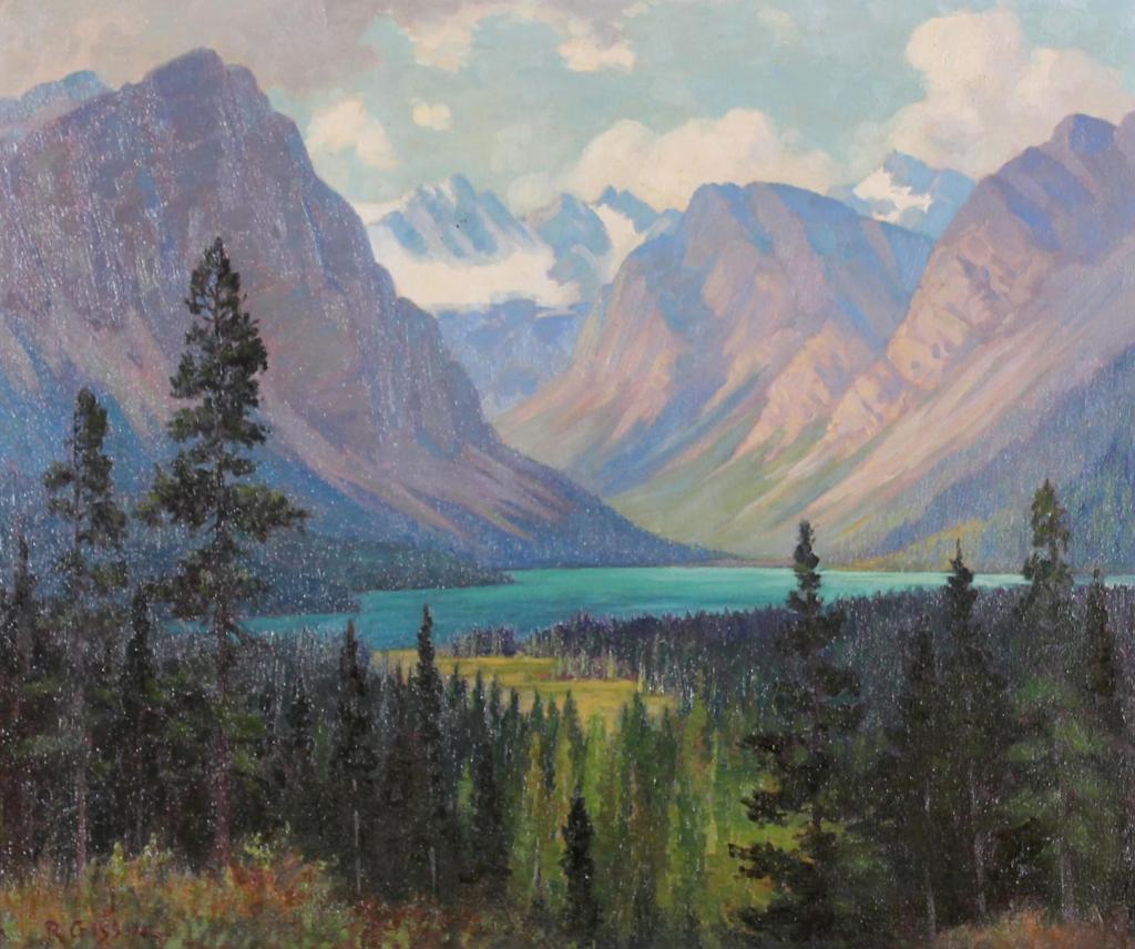 Roland Gissing (1895-1967) - Lake Hector