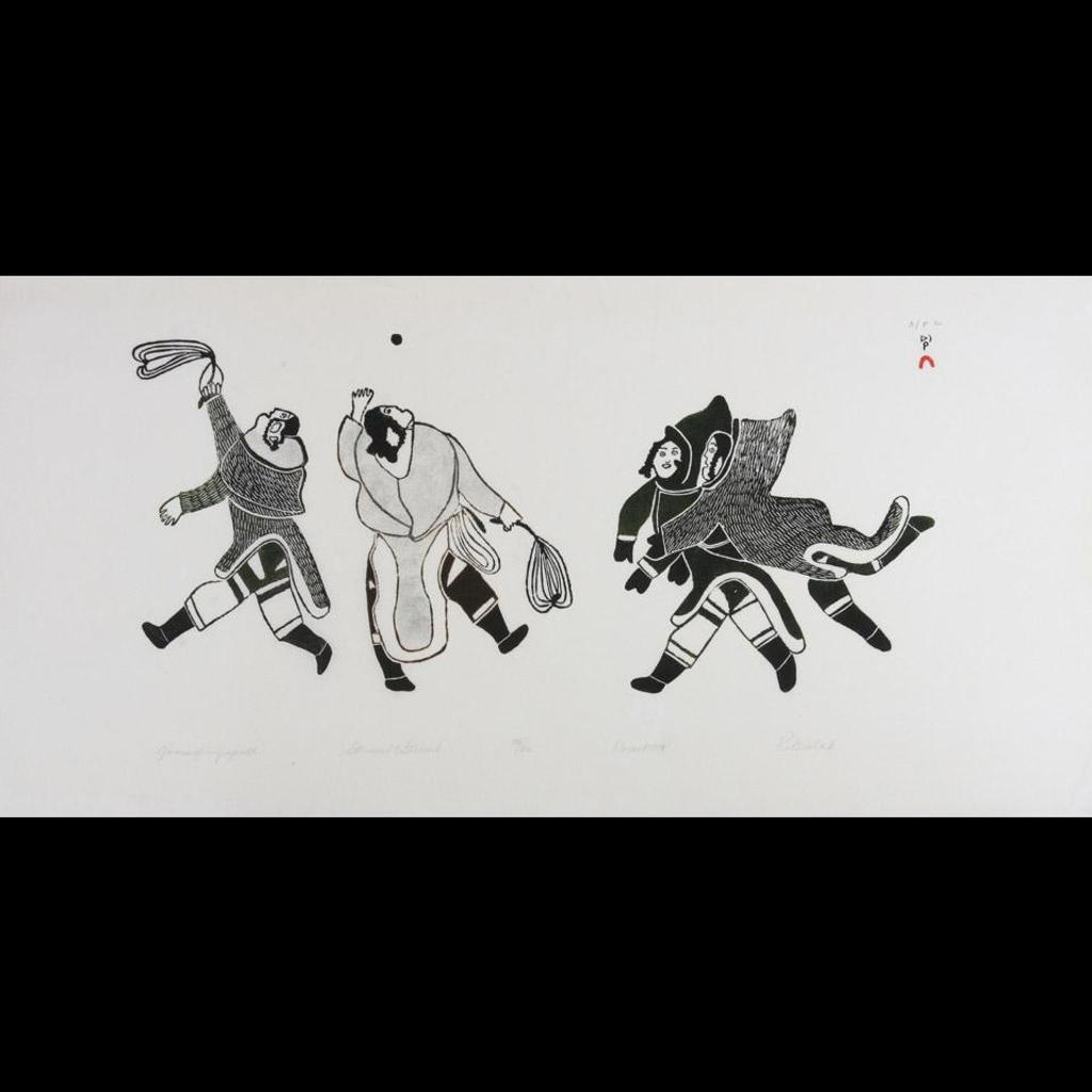 Pitseolak Ashoona (1904-1983) - Games Of My Youth