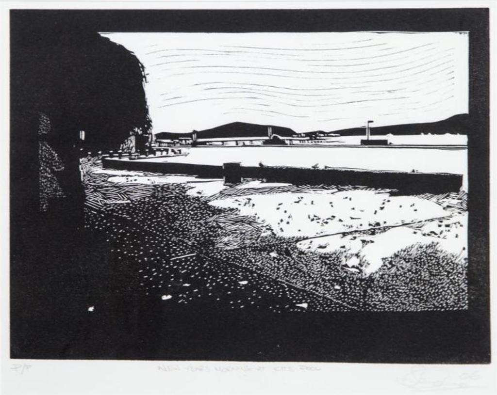 Sean Cannon - relief print (linocut) P/P