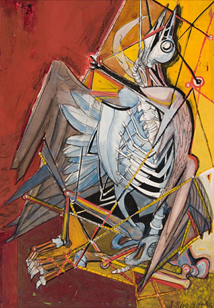 Jack Leaonard Shadbolt (1909-1998) - Trapped Bird