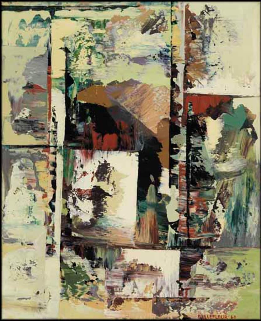 Léon Bellefleur (1910-2007) - Pont de l'Arc
