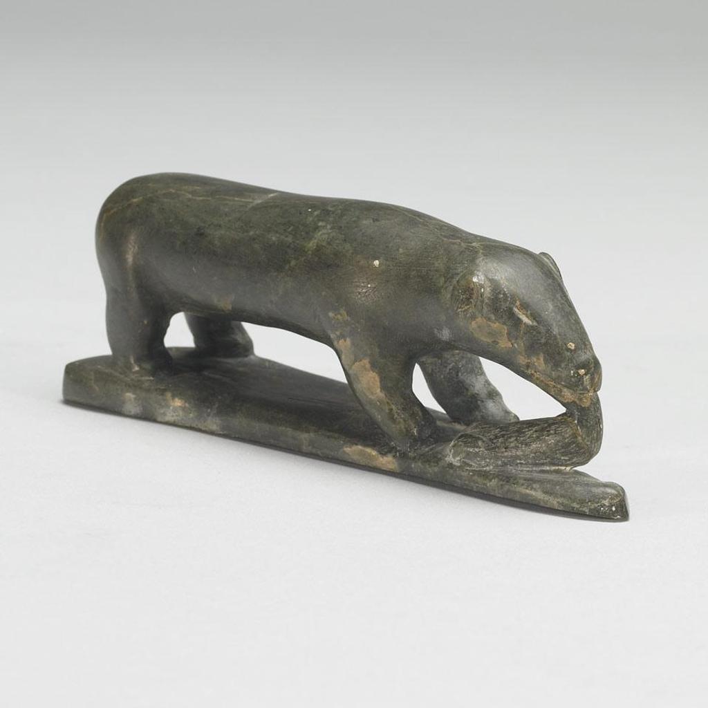 Kalingo (1957) - A  Polar Bear Eating  A Seal