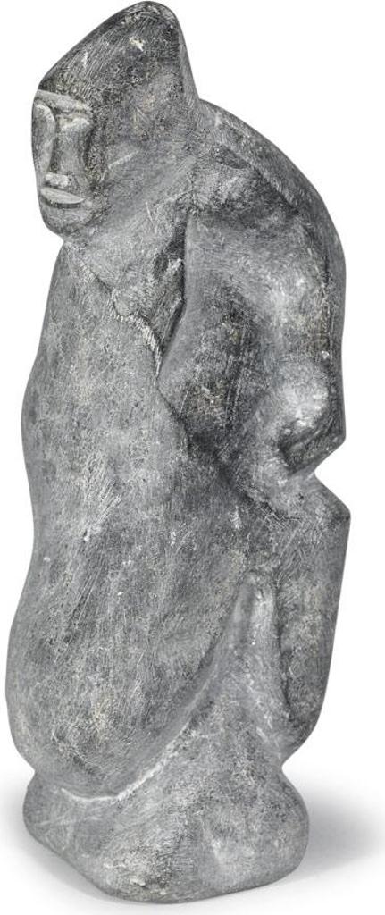 Joy Kiluvigyuak Hallauk (1940-2000) - One Figure Atop Another