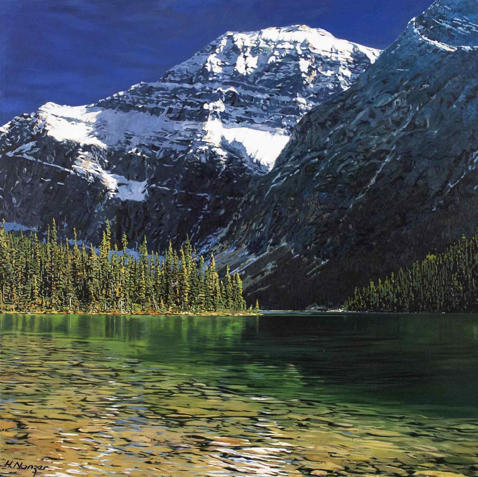 Hubert Nanzer (1948) - Mount Edith Cavell; 2008-2009