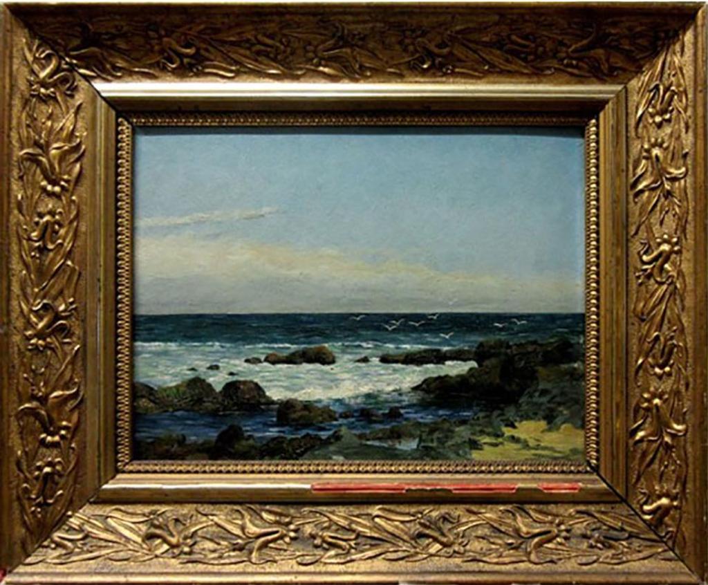 R. A. Ewing - Untitled (Gulls Along The Shore)