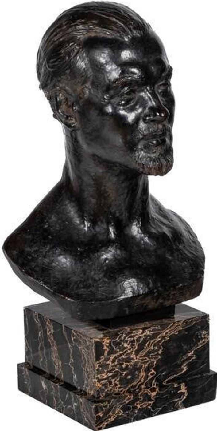 Philippe Besnard (1885-1971) - Bronze bust of a gentleman