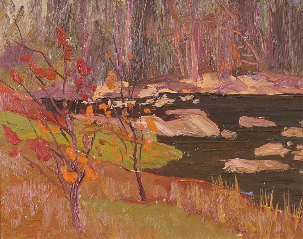 Arthur George Lloy (1929-1986) - Pleasant River Sketch; 1978