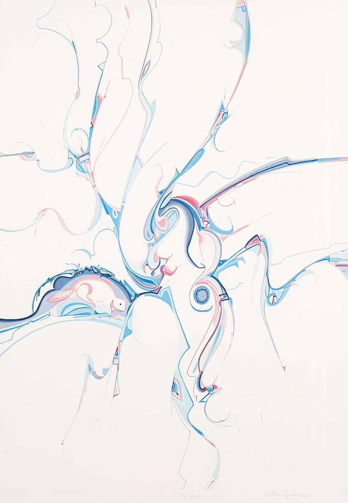 Alex Simeon Janvier (1935-2024) - Amisk  #76/100