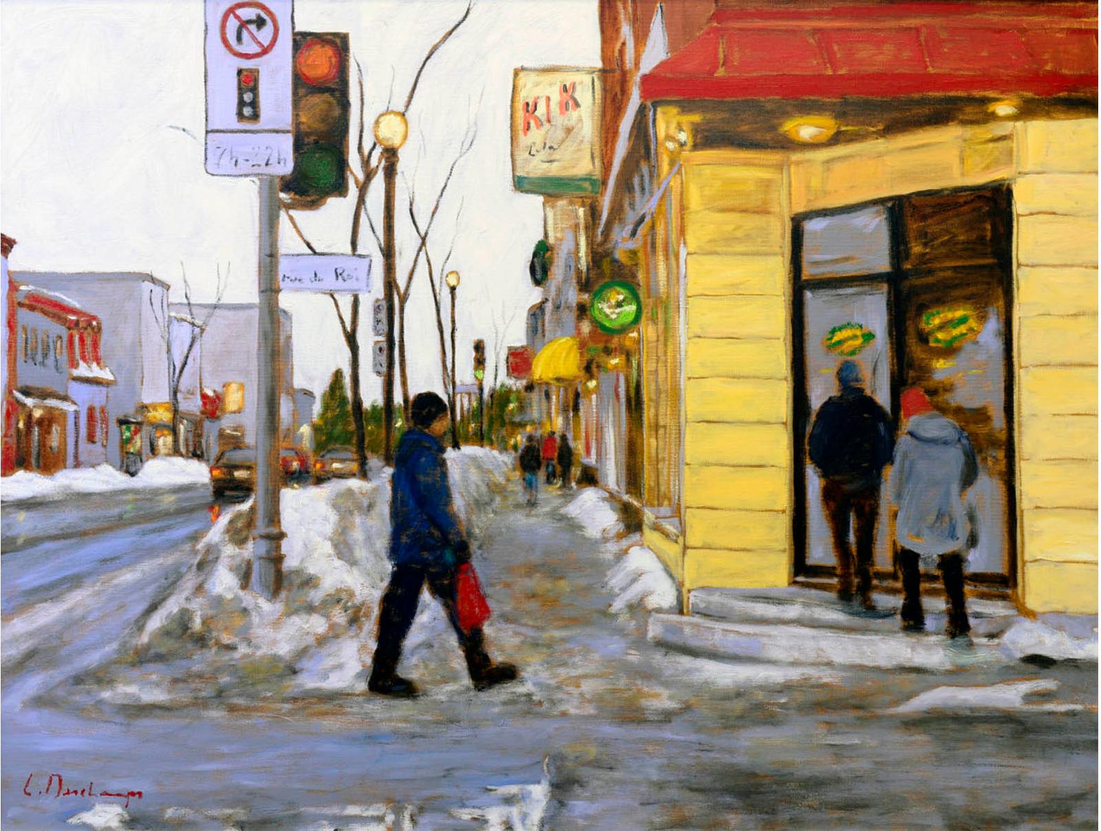 Luc Deschamps (1961-2021) - Lower Town  Quebec City
