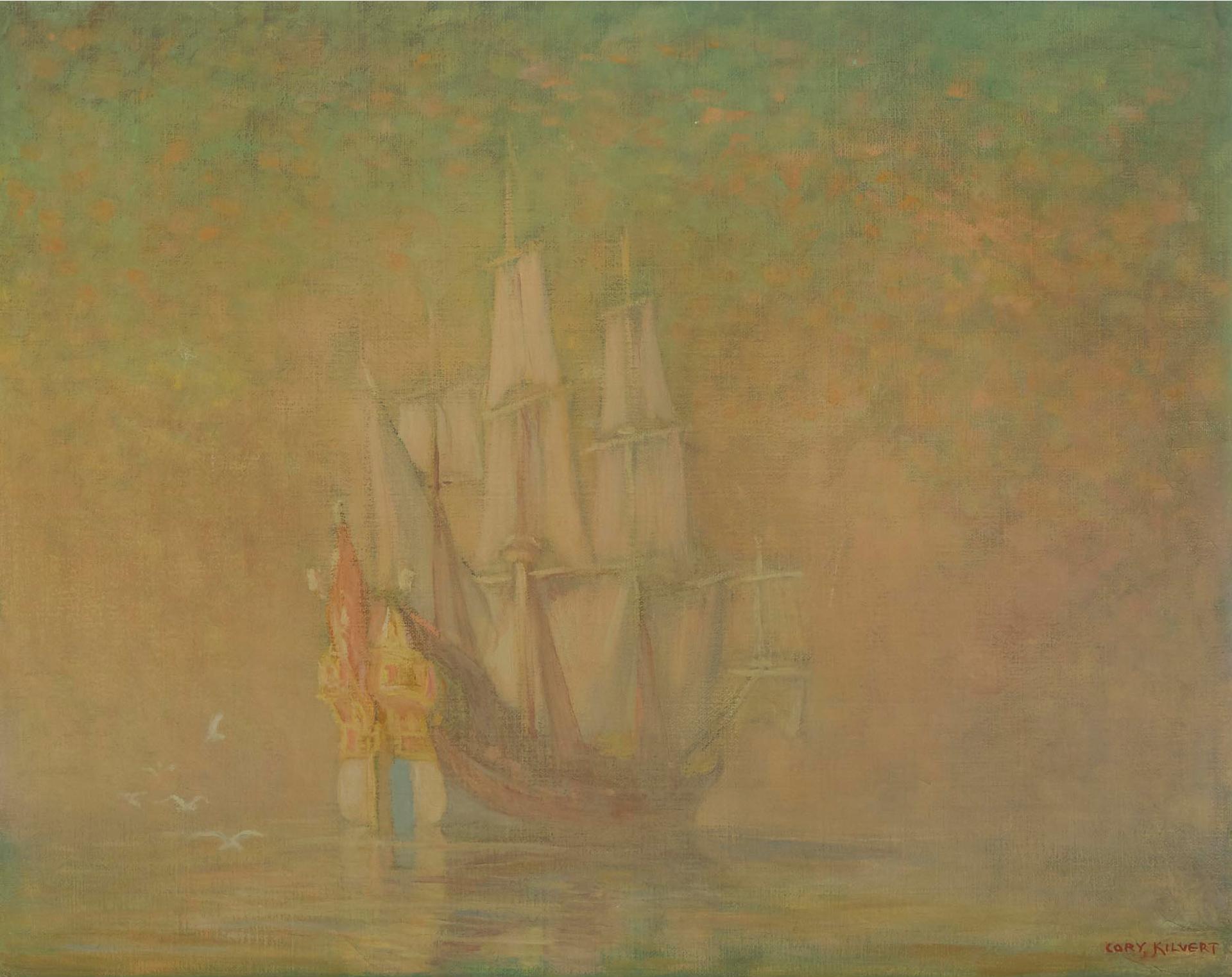 Benjamin Sayre Cory Kilvert - The Silver Galleon, Before 1928