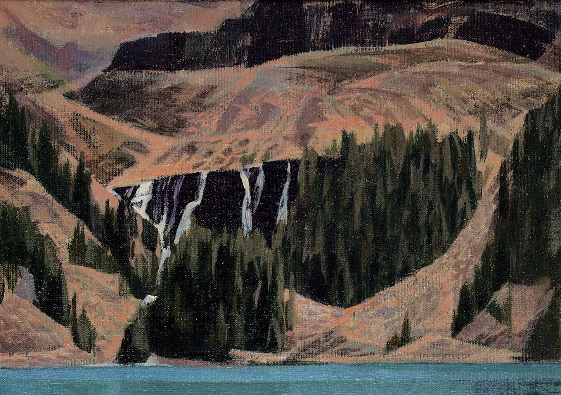 Alan Caswell Collier (1911-1990) - Seven Veils Falls, Lake O'Hara