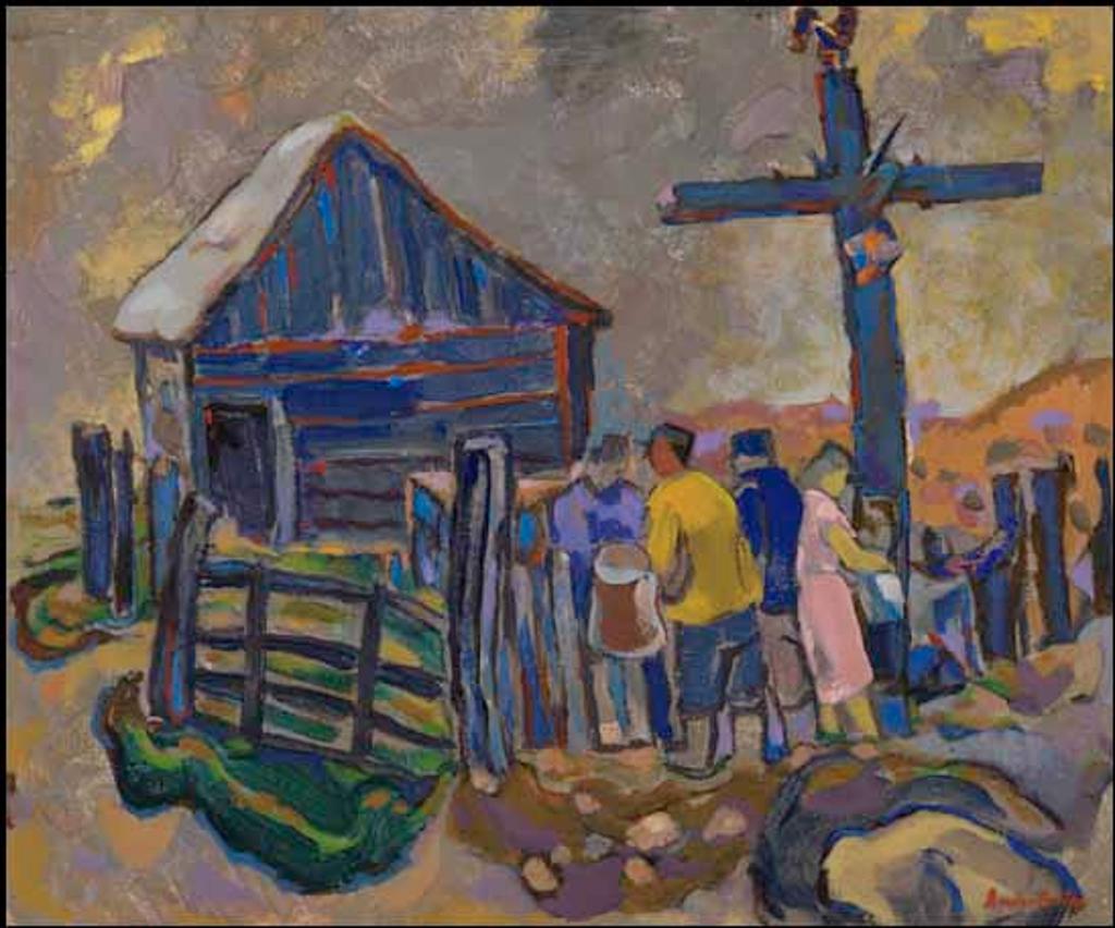Andre Charles Bieler (1896-1989) - L'étable