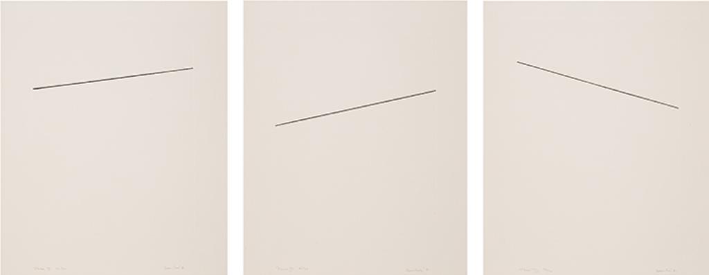 Yves Gaucher (1934-2000) - Phase I, Phase II, Phase III
