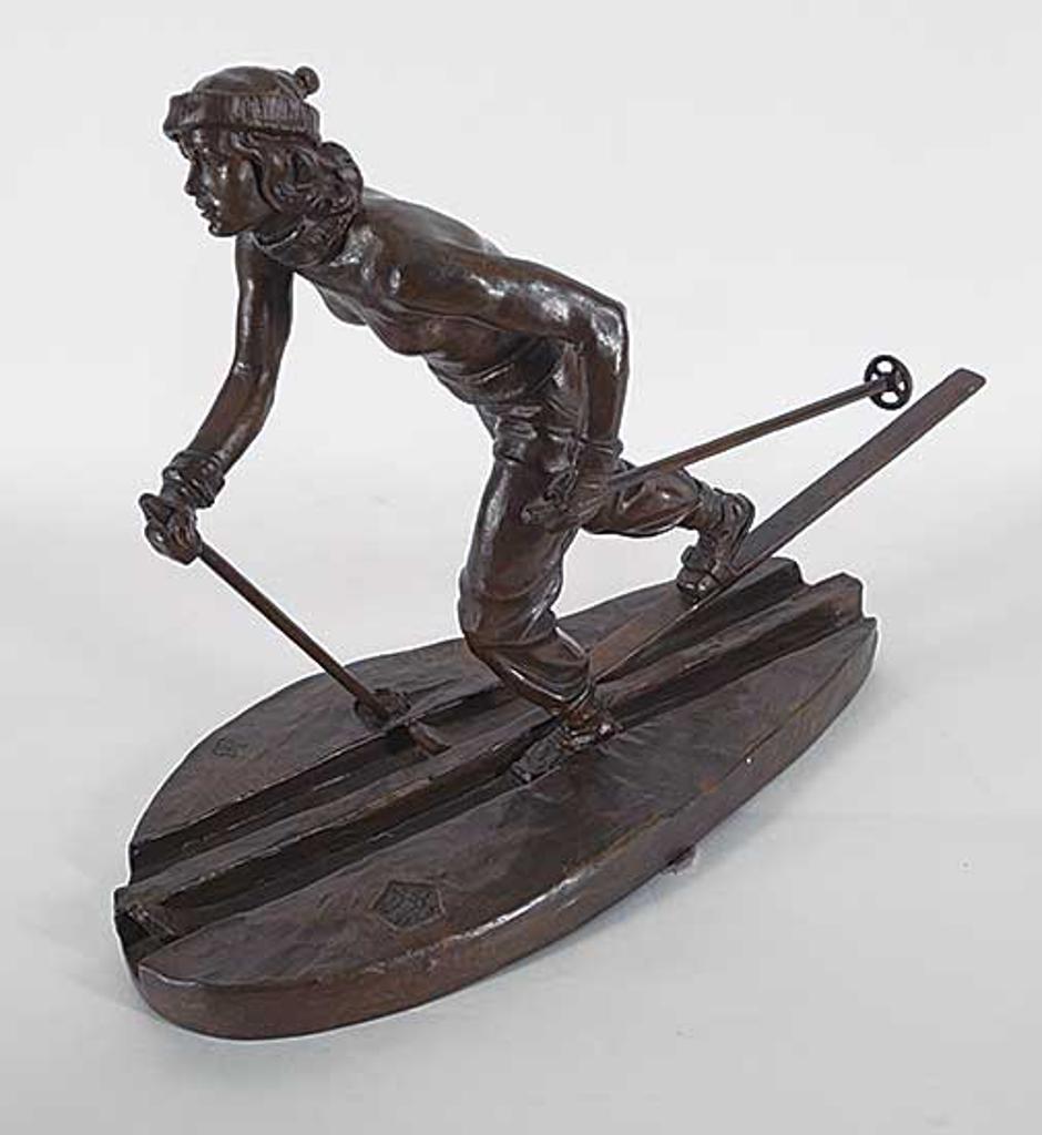 John Barney Weaver (1920-2012) - Untitled - Cross Country Racer #3/30