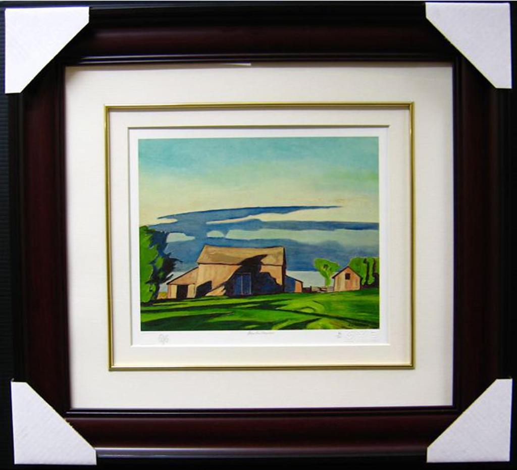 Alfred Joseph (A.J.) Casson (1898-1992) - Barn On Bayview; Near Parry Sound