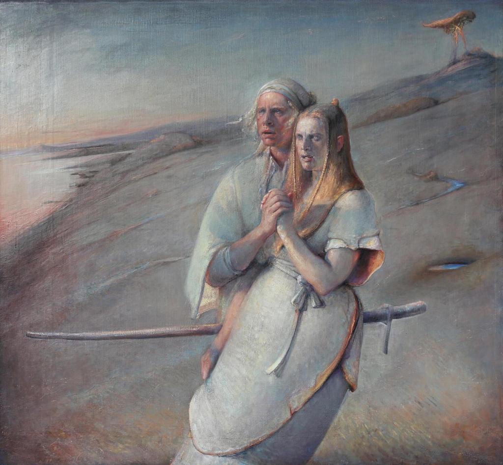 Odd Nerdrum (1944) - Shining Eyes; 2001