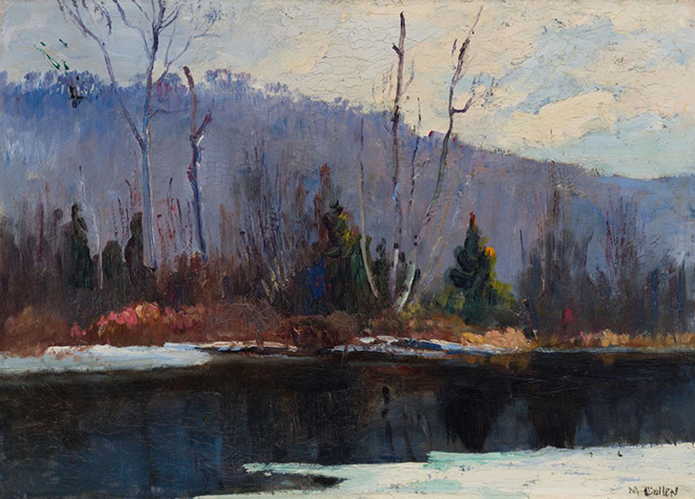 Maurice Galbraith Cullen (1866-1934) - The Cache River, November