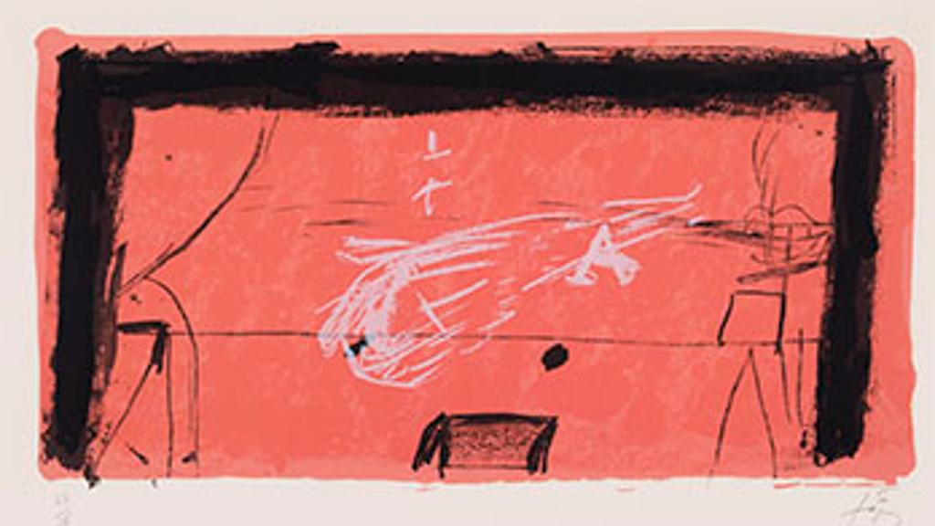Antoni Tàpies (1923-2012) - La scène / The theatre stage
