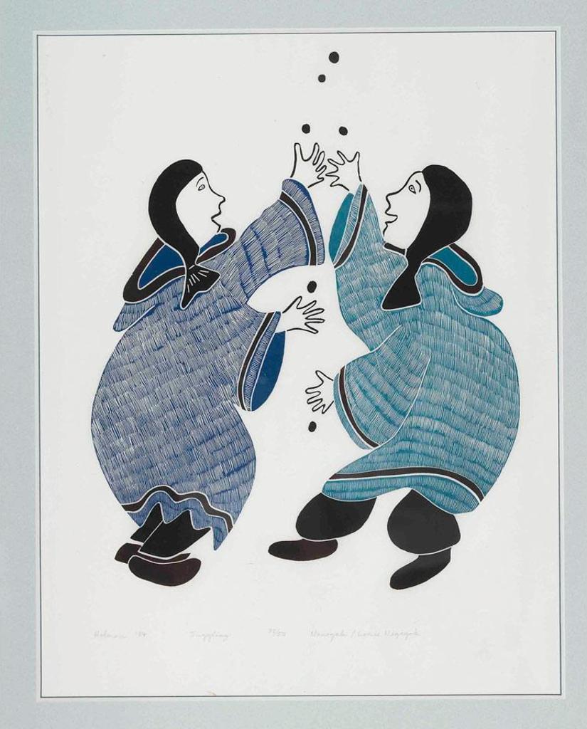 Agnes Nanogak (1925-2001) - Juggling