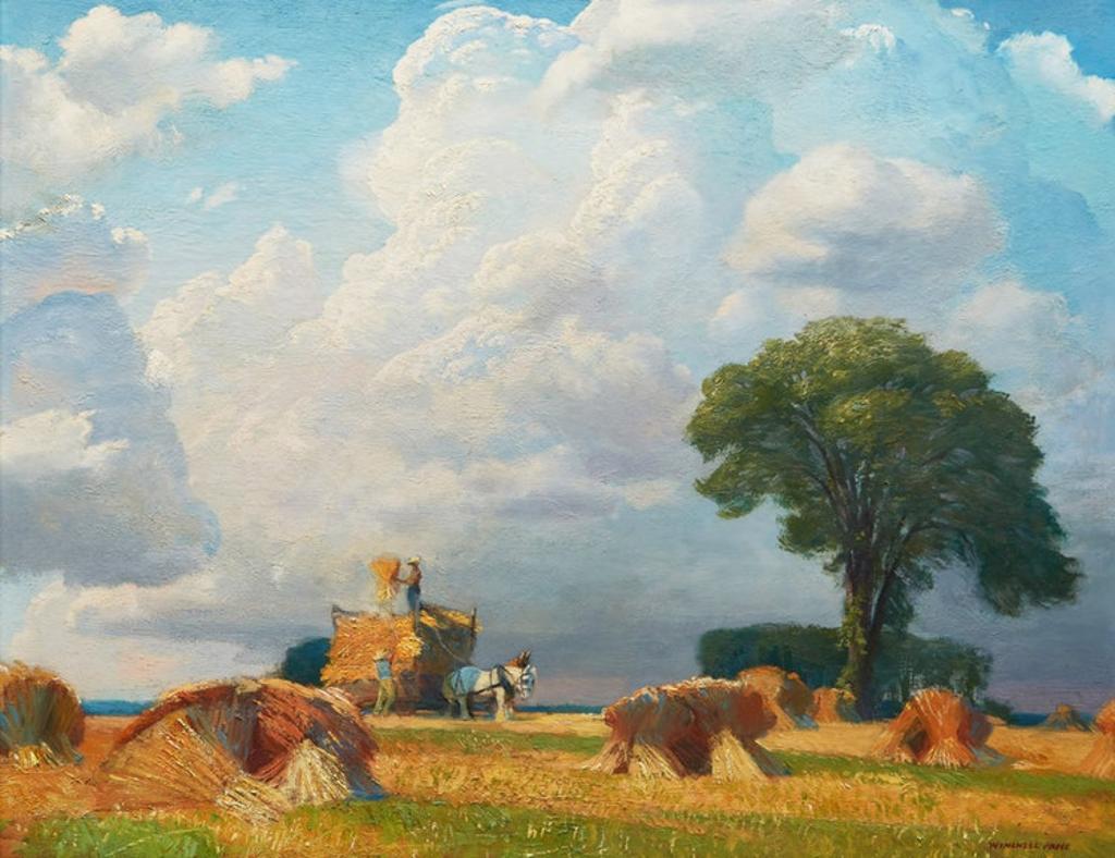 Addison Winchell Price (1907-2003) - Haying Scene