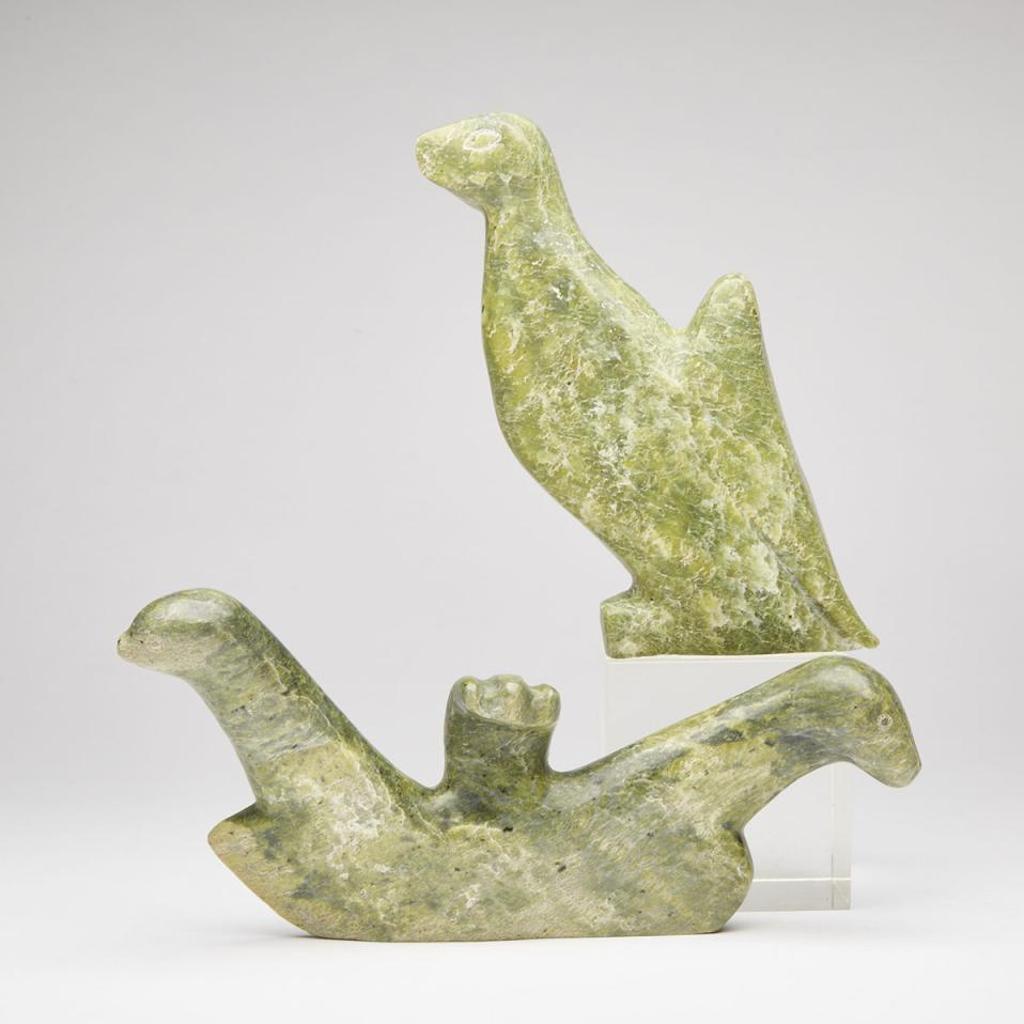 Aggeak Petaulassie (1922-1983) - Opposing Seals; Owl