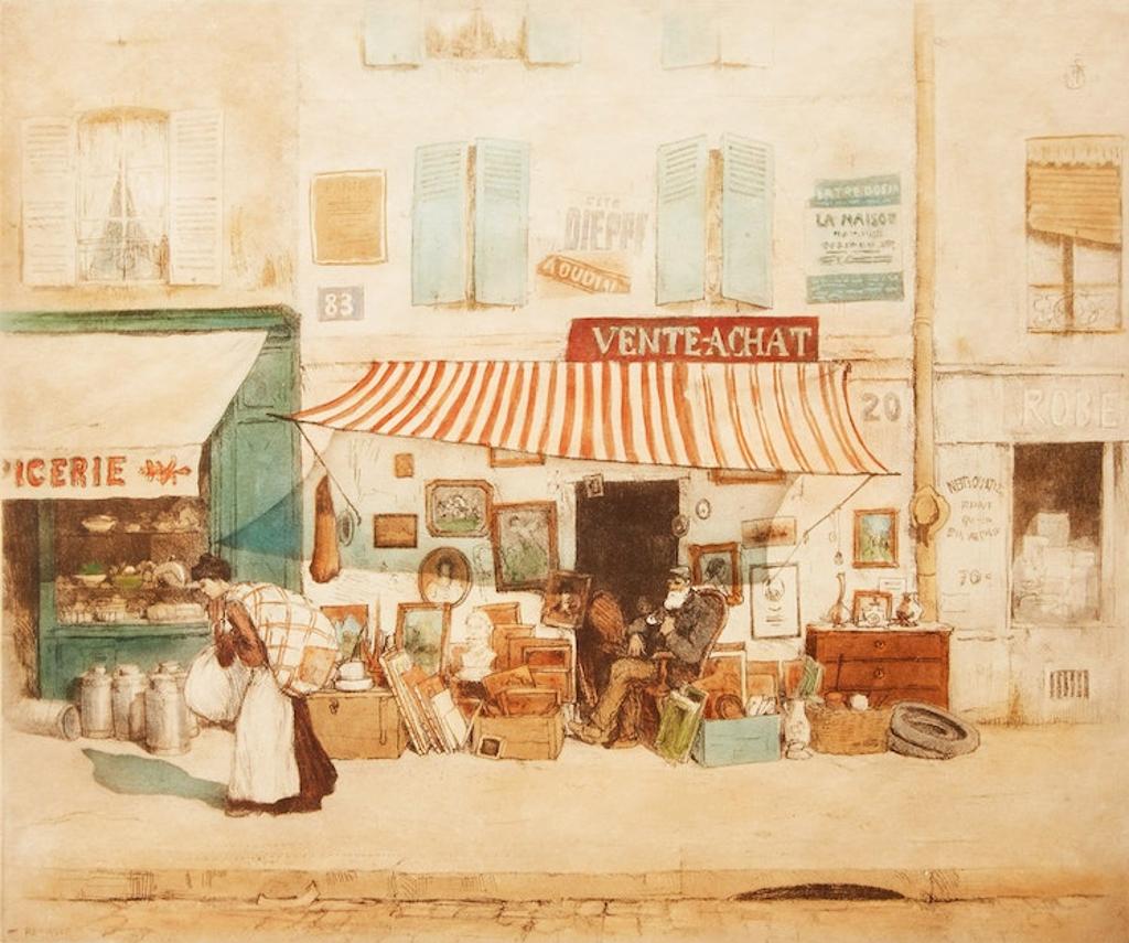 Tavik František Šimon (1877-1942) - French Antique Shop