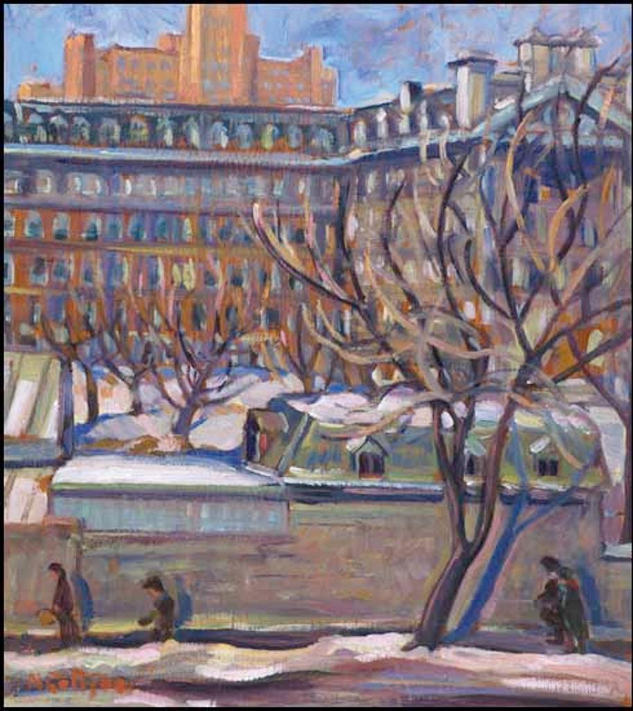 Nora Frances Elisabeth Collyer (1898-1979) - Sherbrooke Street West, near Atwater Avenue