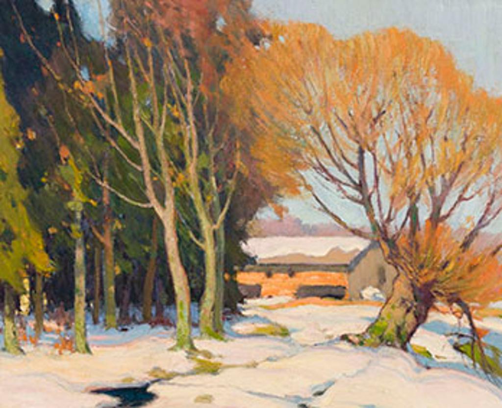 John William (J.W.) Beatty (1869-1941) - Winter Landscape