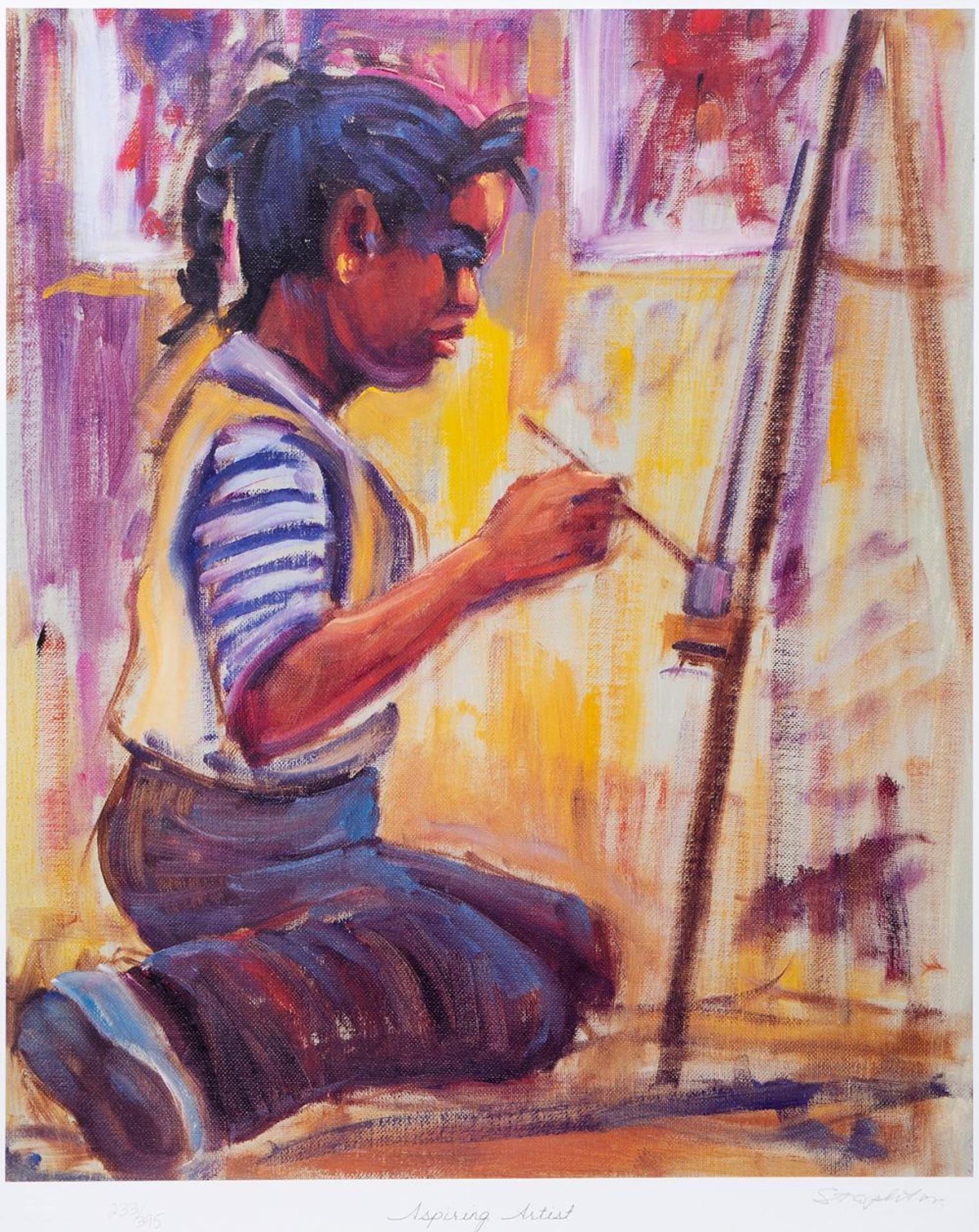 Bill Stapleton (1916-2008) - Aspiring Artist