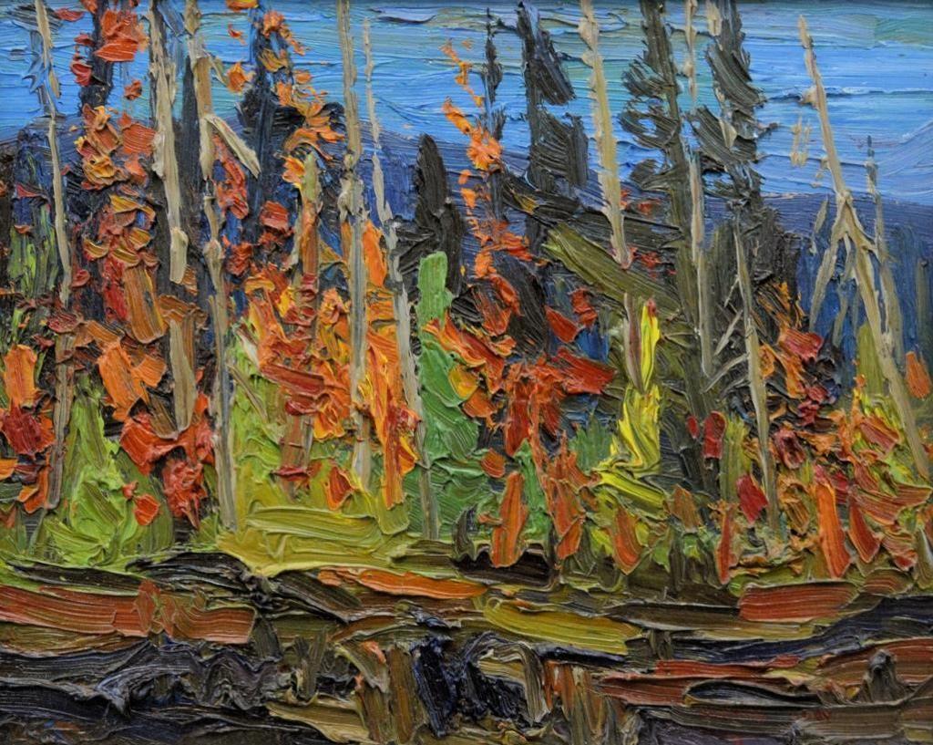 Arthur George Lloy (1929-1986) - Spruce Swamp, Nine Mile River Area, Bay Area, 1971